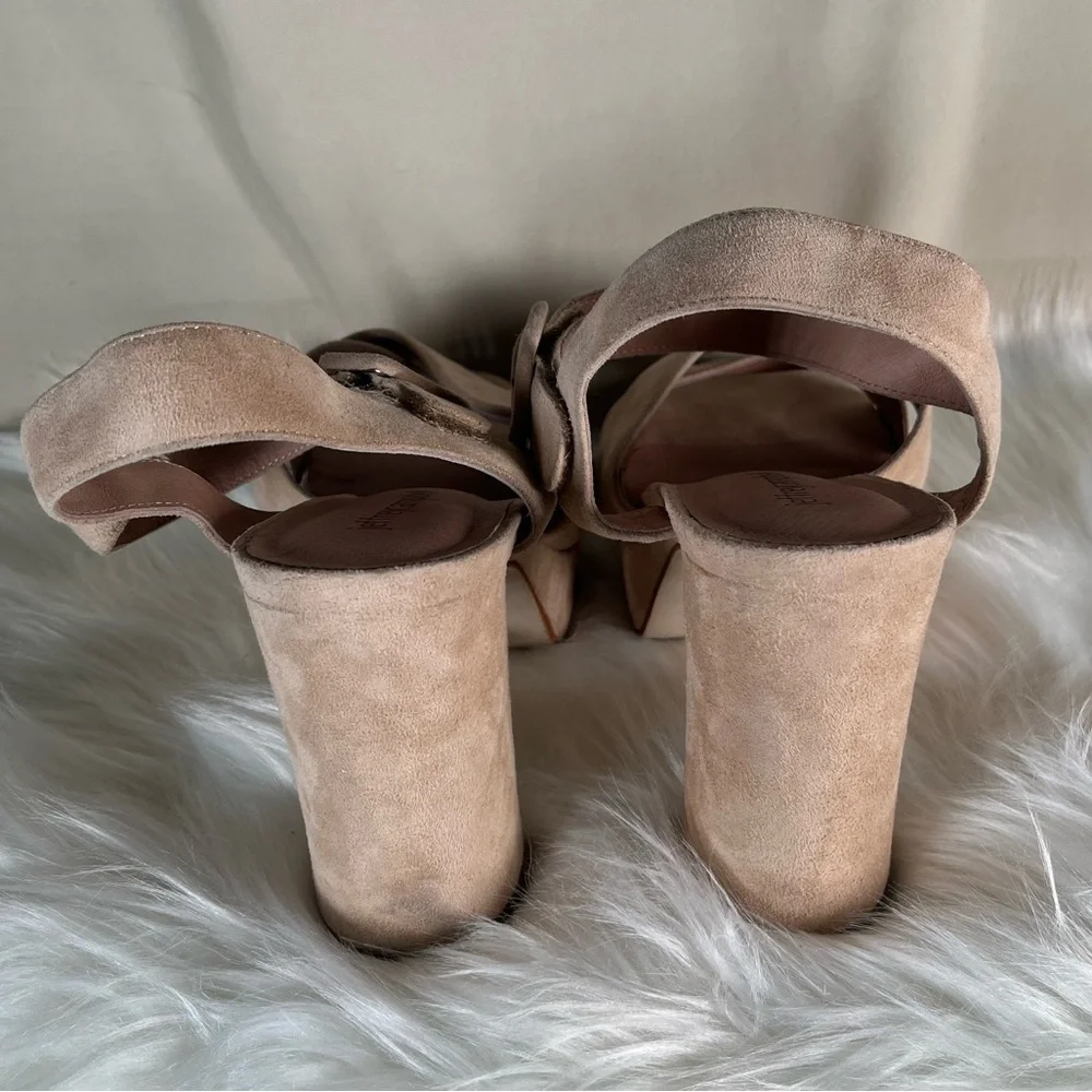 Jeffrey Campbell Tan Platform Sandals